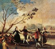Francisco Goya Danching by the River Manzanares France oil painting artist